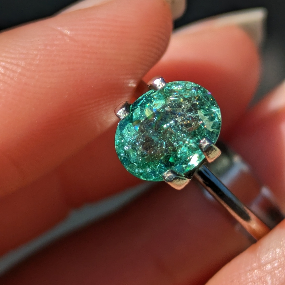 🌴🌊Summer Sale!🌊🌴Certified Seafoam Paraiba Tourmaline - Picture 5 of 10